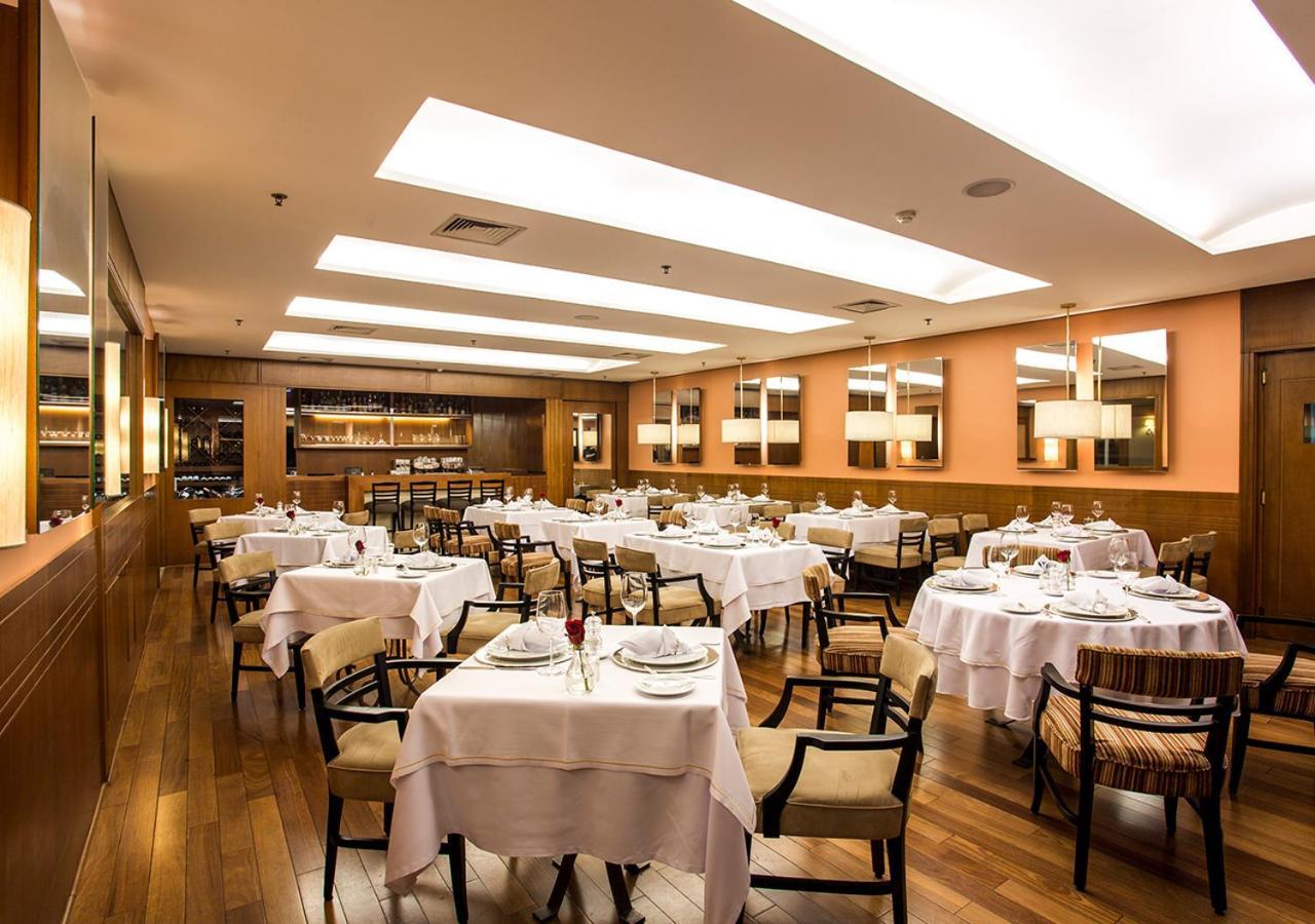 Готель Gran Estanplaza Berrini Сан-Паулу Екстер'єр фото Restaurant in the hotel